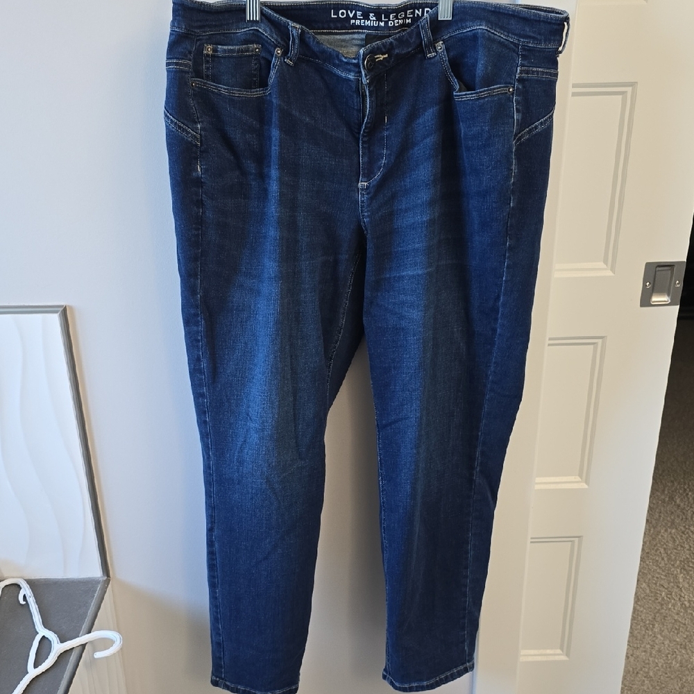 Love & Legend Medium Rise Petite Jeans
